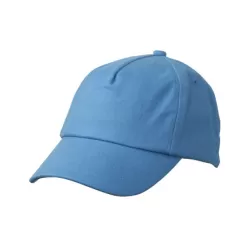Casquette enfant 5 panneaux Kids coton brossé lourd velcro, 350 g/m²