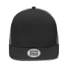 Casquette 6 panneaux Pro Cap Mesh visière plate profil haut snap plastique
