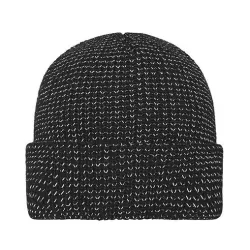 Bonnet Reflective Winter Beanie réfléchissant sécurité haute visibilité doublé