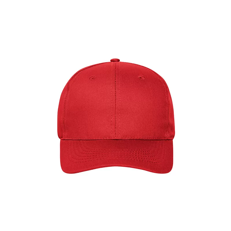 Casquette 6 panneaux Bio Cotton coton biologique certifié velcro, 190 g/m²