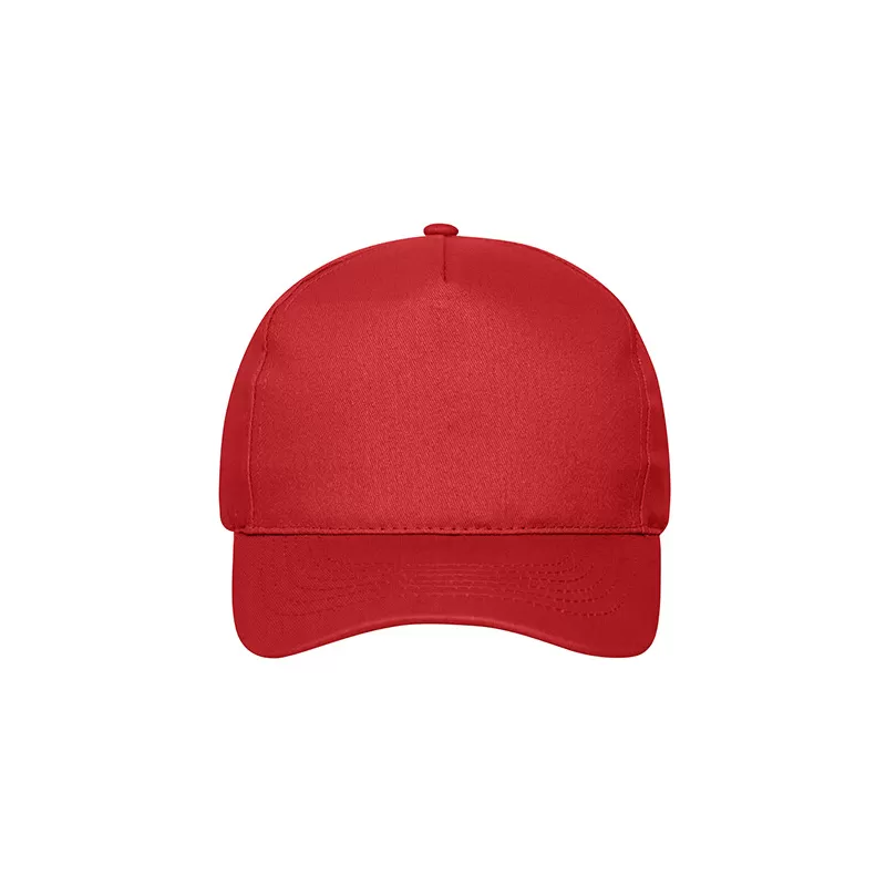 Casquette 5 panneaux Bio Cotton coton biologique certifié velcro, 190 g/m²