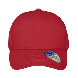 Casquette 6 panneaux Mesh polycoton filet tendance trucker snap plastique