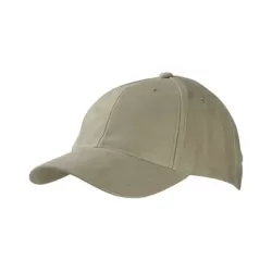Casquette 6 panneaux Raver Laminated front renforcé boucle métal, 330 g/m²