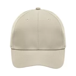 Casquette 6 panneaux Polyester Peach microfibre coupe-vent hydrofuge velcro