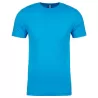 T-shirt unisexe coton fin col rond, manches courtes, 145 g/m²