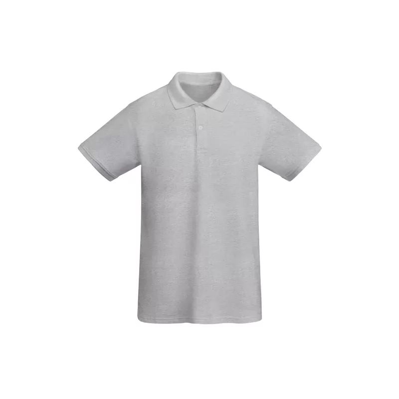 Polo manches courtes en coton biologique certifié OCS, col côtelé, 210 g/m²