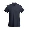 Polo femme manches courtes coupe ajustée en coton biologique certifié OCS, 210 g/m²