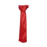 Foulard en polyester tissé avec une finition satinée lisse et brillante, format 120 x 25 cm