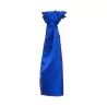 Foulard en polyester tissé avec une finition satinée lisse et brillante, format 120 x 25 cm