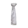 Foulard en polyester tissé avec une finition satinée lisse et brillante, format 120 x 25 cm