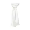 Foulard en polyester tissé avec une finition satinée lisse et brillante, format 120 x 25 cm