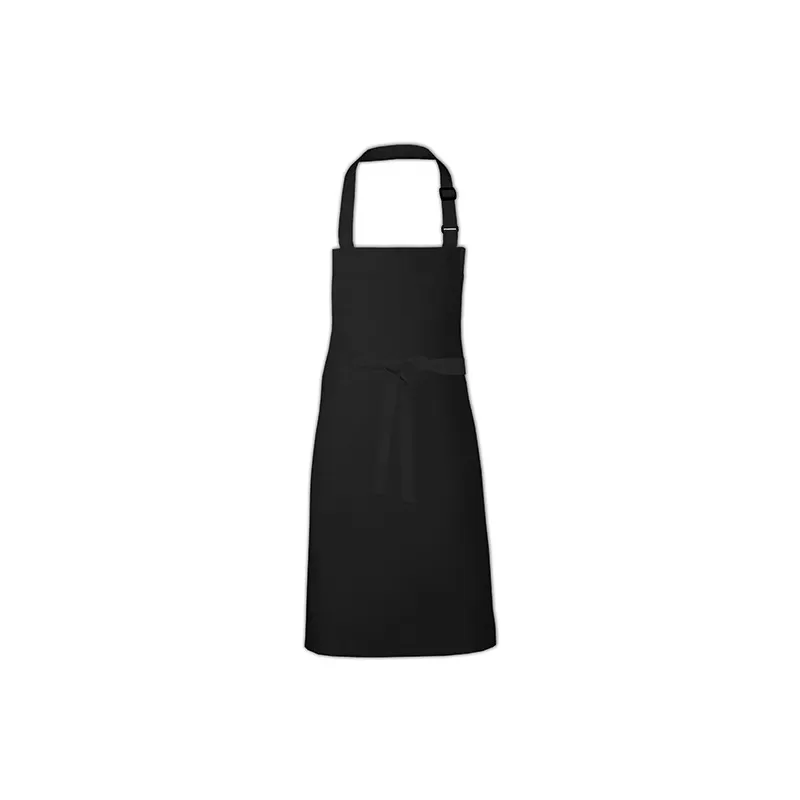 Tablier de barbecue ajustable en polyester et coton, 240 g/m²
