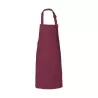Tablier de barbecue ajustable en polyester et coton, 240 g/m²