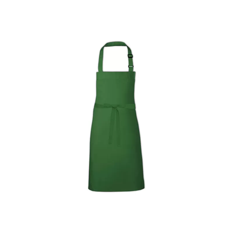 Tablier de barbecue ajustable en polyester et coton, 240 g/m²