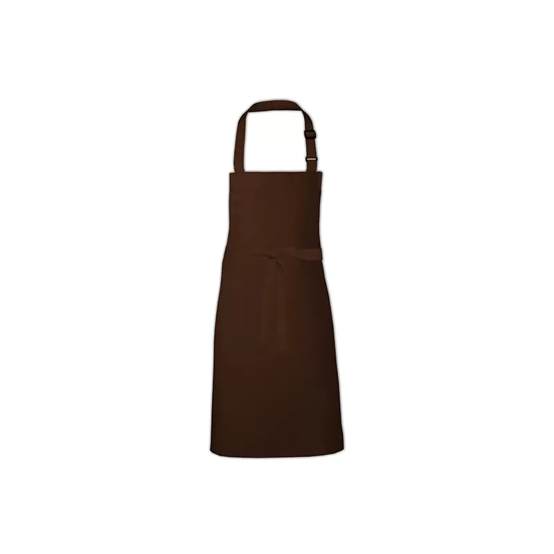 Tablier de barbecue ajustable en polyester et coton, 240 g/m²