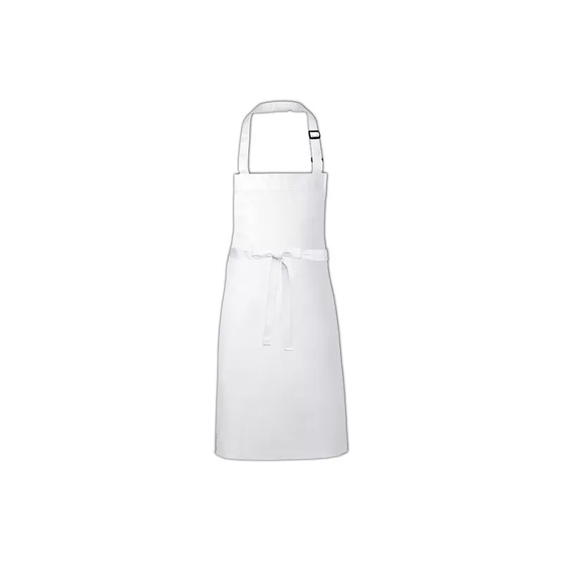 Tablier de barbecue ajustable en polyester et coton, 240 g/m²