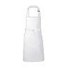 Tablier de barbecue ajustable en polyester et coton, 240 g/m²