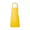 Tablier de barbecue ajustable en polyester et coton, 240 g/m²
