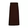 Tablier de bistro long avec poche en polycoton sergé, 240 g/m²