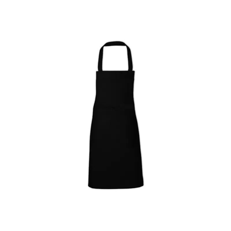 Tablier en polycoton sergé avec poche avant lavable à 60°C, 240 g/m²