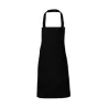 Tablier en polycoton sergé avec poche avant lavable à 60°C, 240 g/m²