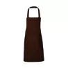 Tablier en polycoton sergé avec poche avant lavable à 60°C, 240 g/m²