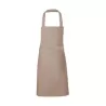 Tablier en polycoton sergé avec poche avant lavable à 60°C, 240 g/m²