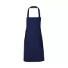 Tablier en polycoton sergé avec poche avant lavable à 60°C, 240 g/m²