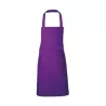 Tablier en polycoton sergé avec poche avant lavable à 60°C, 240 g/m²