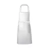 Tablier en polycoton sergé avec poche avant lavable à 60°C, 240 g/m²