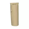 Tablier de bistro long sans poche en polycoton sergé, 240 g/m²