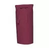 Tablier de cuisine sans poche en polycoton sergé prérétréci, 240 g/m²
