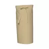 Tablier de cuisine sans poche en polycoton sergé prérétréci, 240 g/m²