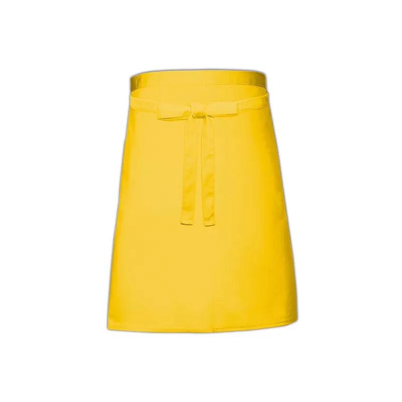 Tablier de boulanger sans poche fabriqué en Europe, 240 g/m²