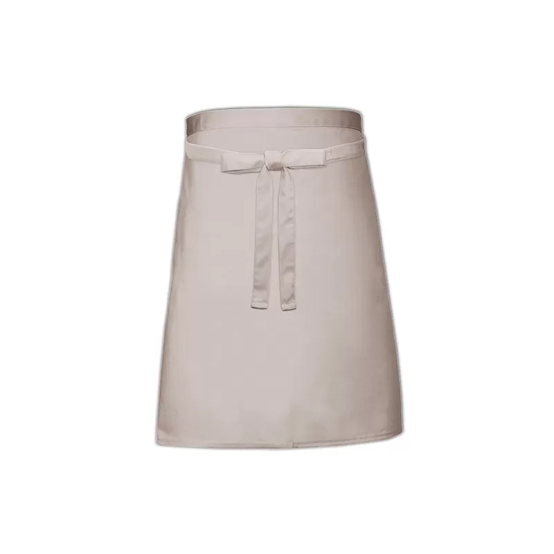 Tablier de boulanger sans poche fabriqué en Europe, 240 g/m²