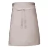 Tablier de boulanger sans poche fabriqué en Europe, 240 g/m²
