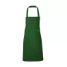 Tablier de barbecue en polyester et coton sergé, 240 g/m²