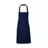 Tablier de barbecue en polyester et coton sergé, 240 g/m²