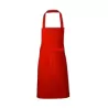 Tablier de barbecue en polyester et coton sergé, 240 g/m²