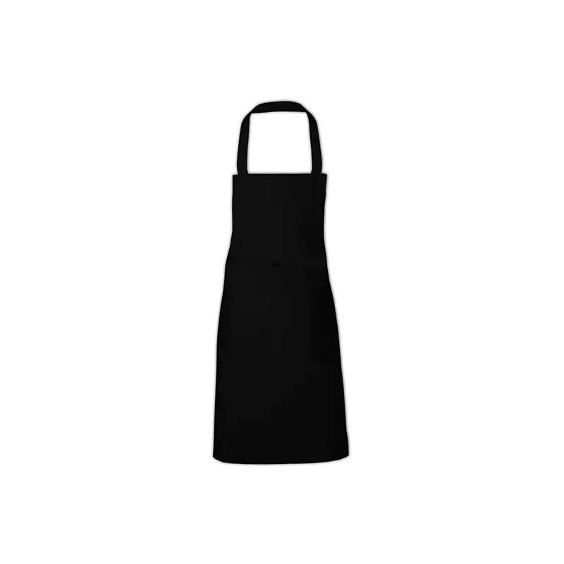 Tablier en polycoton sergé pré-rétréci avec poche avant, 240 g/m²