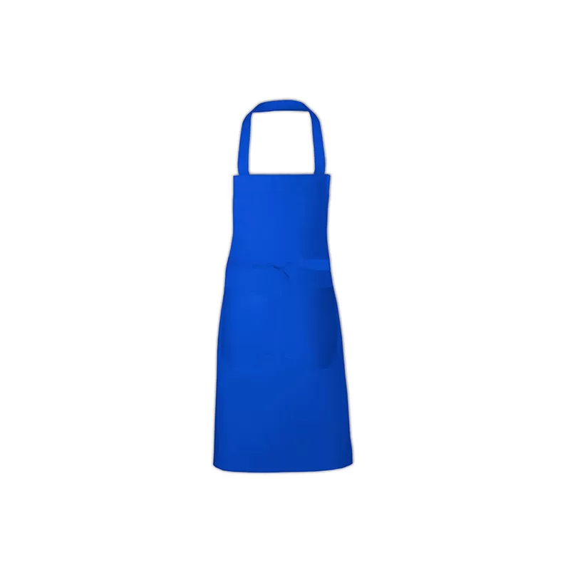 Tablier en polycoton sergé pré-rétréci avec poche avant, 240 g/m²