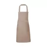 Tablier en polycoton sergé pré-rétréci avec poche avant, 240 g/m²