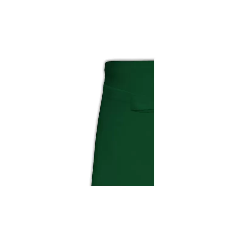 Tablier de cuisine sans poche fabriqué en Europe en polycoton sergé, 240 g/m²