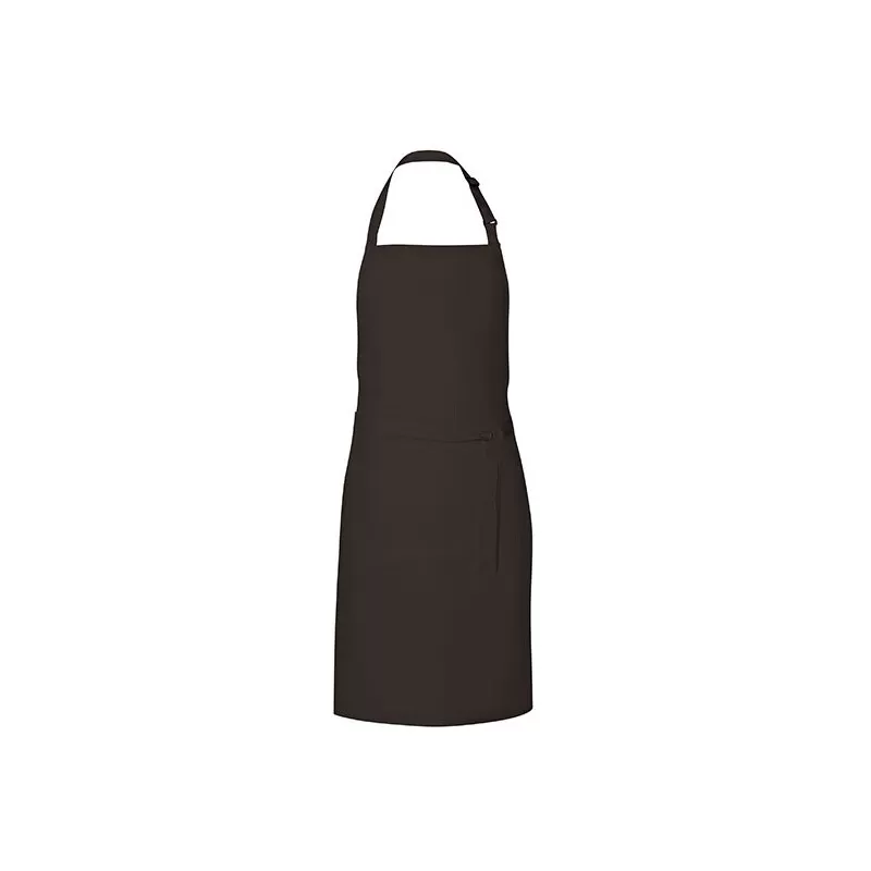 Tablier de barbecue en coton et polyester sergé, poche avant, 200 g/m²