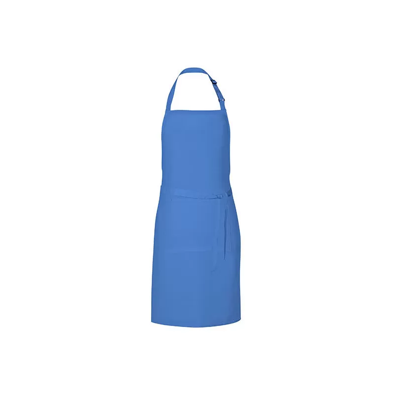 Tablier de barbecue en coton et polyester sergé, poche avant, 200 g/m²
