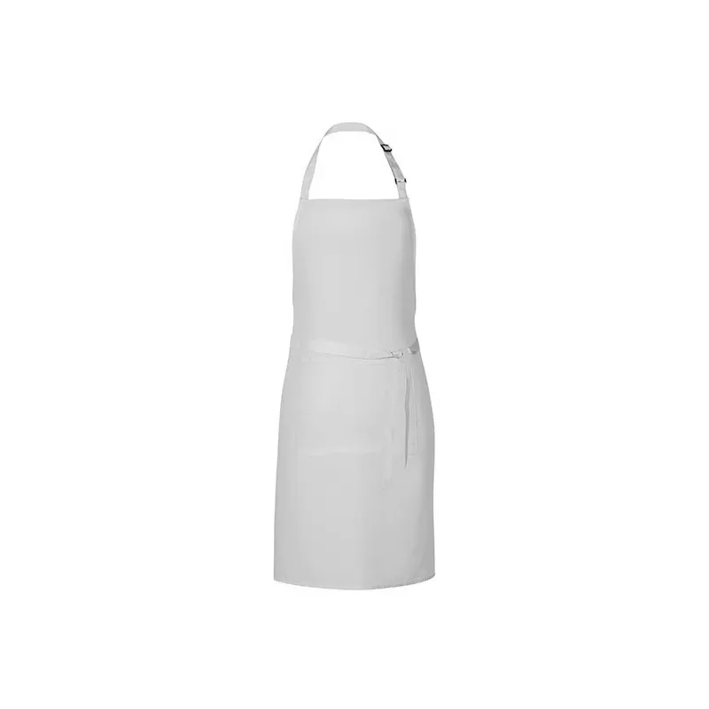 Tablier de barbecue en coton et polyester sergé, poche avant, 200 g/m²
