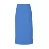 Tablier long sans bavette en coton avec poche avant, 200 g/m²