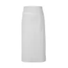 Tablier long sans bavette en coton avec poche avant, 200 g/m²
