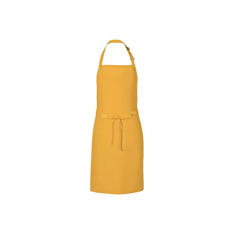 Tablier avec bavette multi-usages en coton et polyester renforcés, 200 g/m²