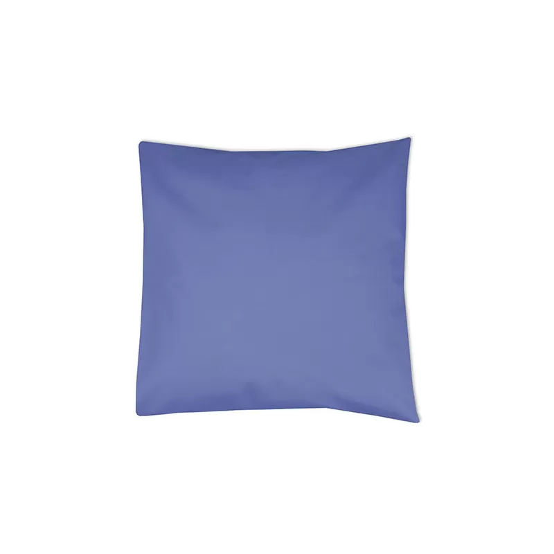 Housse de coussin en coton et polyester, grand choix de couleurs, 200 g/m²